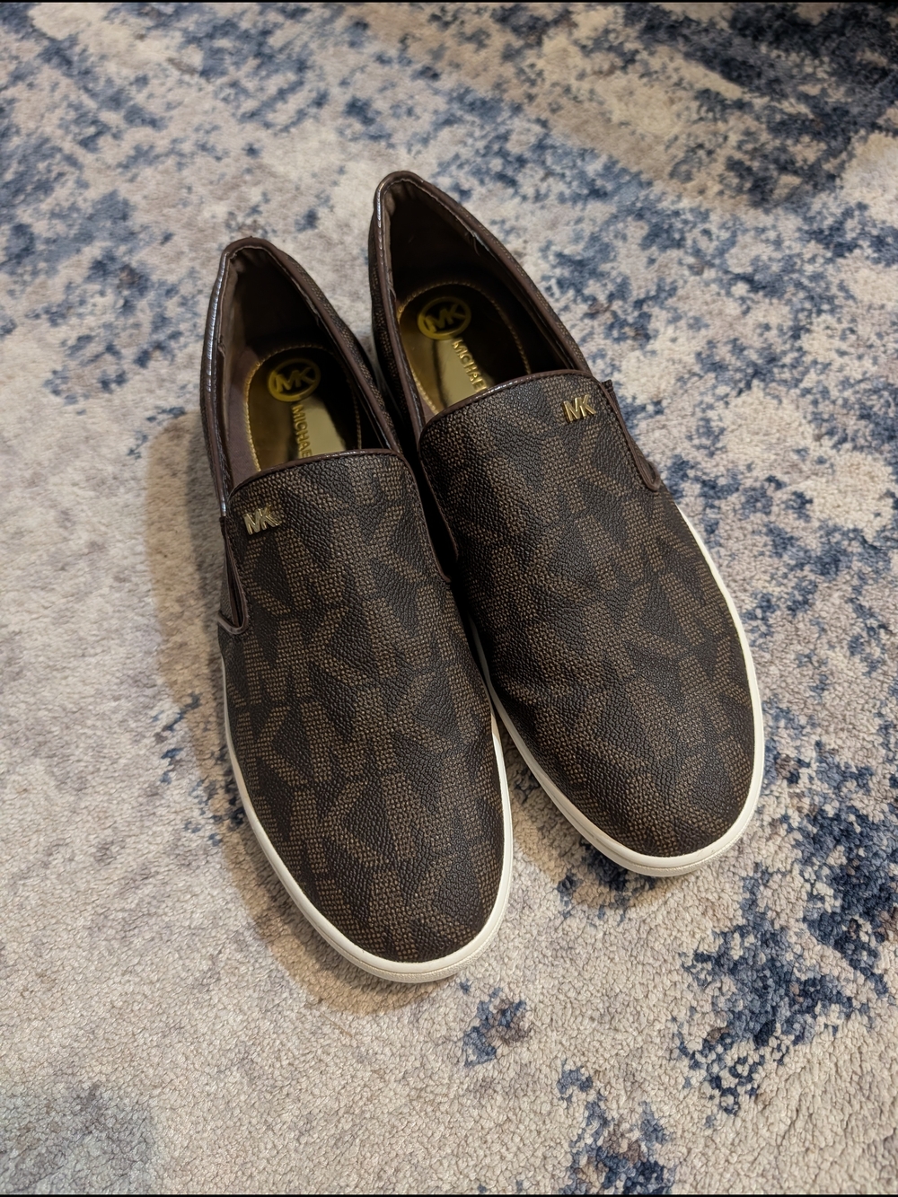 Michael Kors Women’s Slip-On Sneakers in Brown